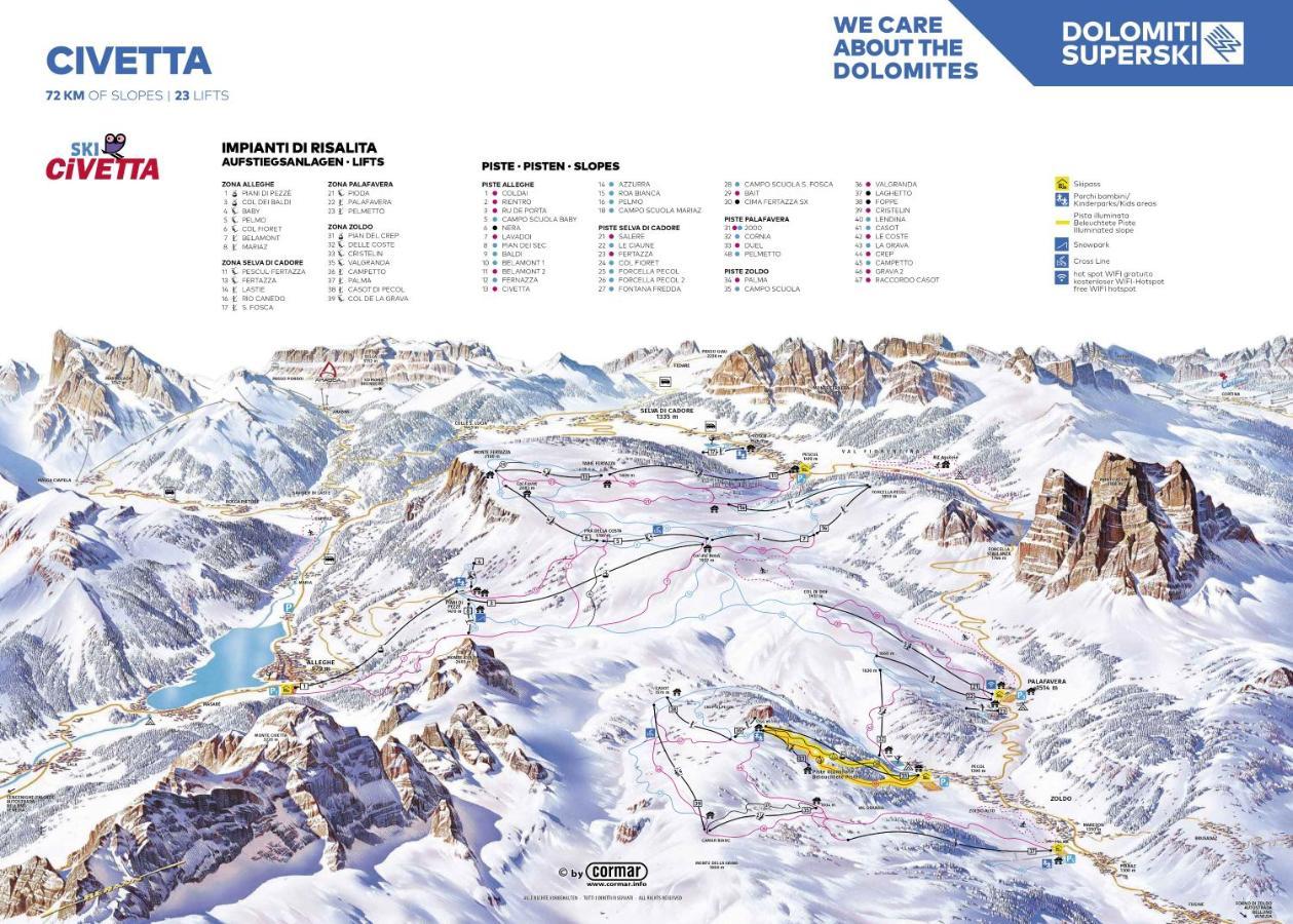 Appartamento Alto Cordevole Colle Santa Lucia Luaran gambar